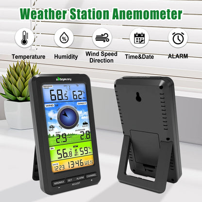 Smart WiFi Weather Station with Wind Speed and Direction