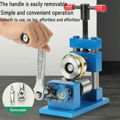 Jewelry Rolling Mill DIY Craft Tool 56mm Steel Wheel