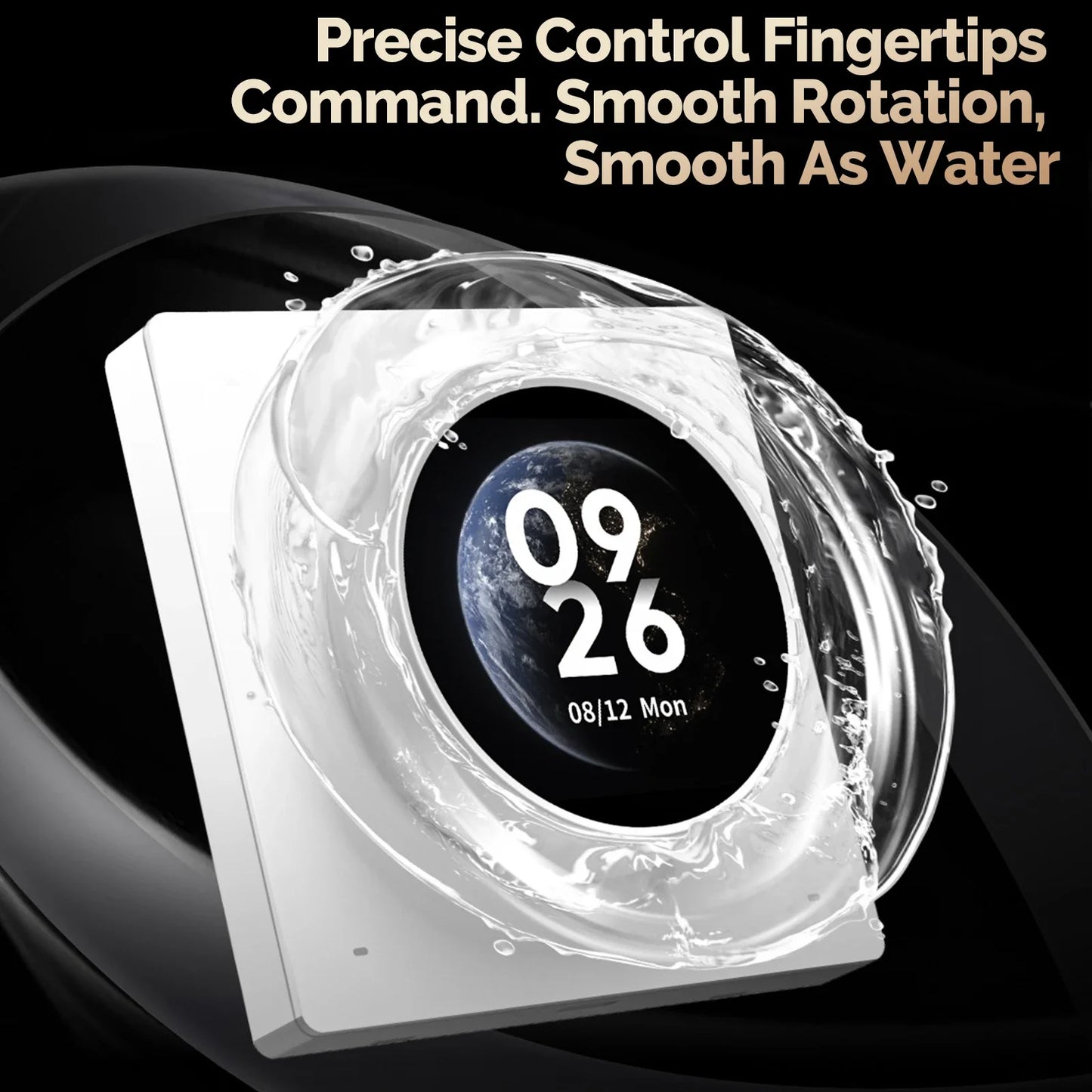 Smart WiFi Knob with Touch Rotate and Scene Control