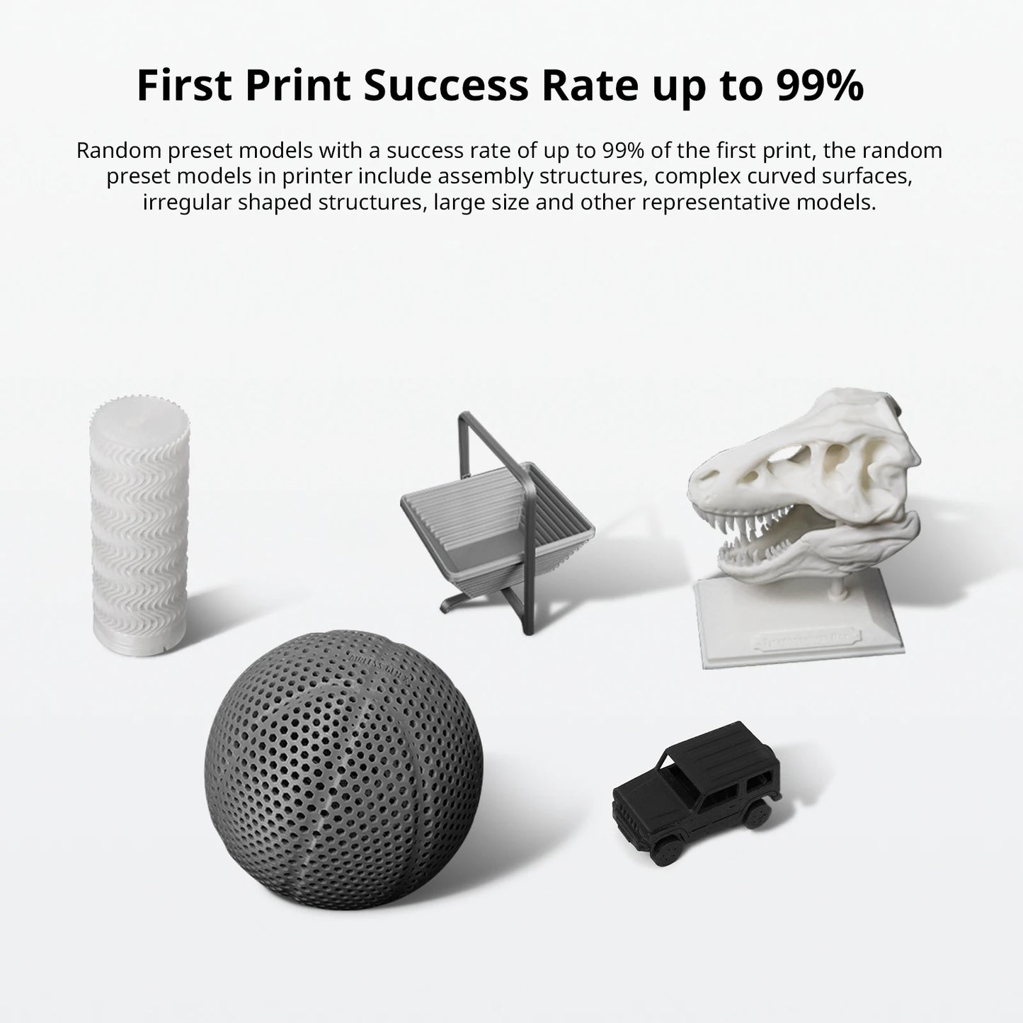 Ultra High-Speed Delta 3D Printer with Auto Leveling