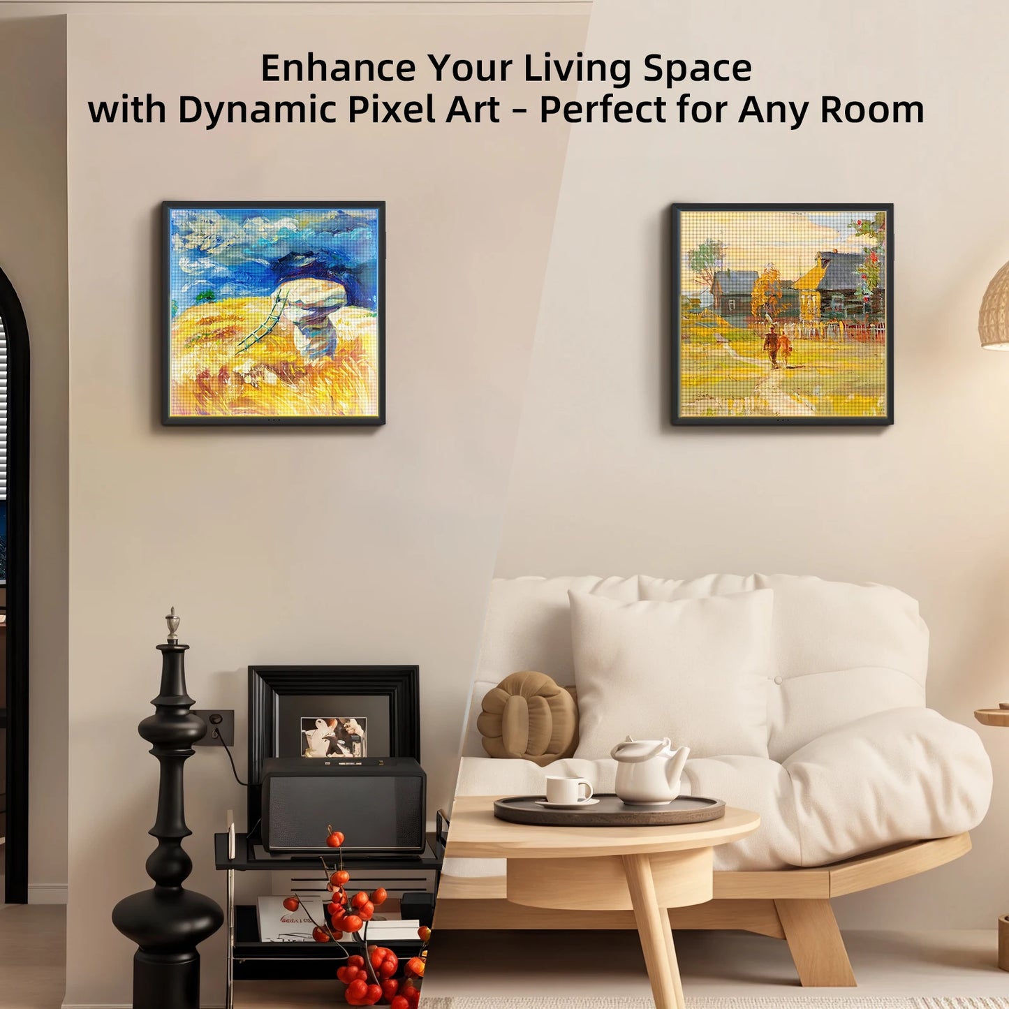 WiFi Pixel Art Display Panel with Smart App Control