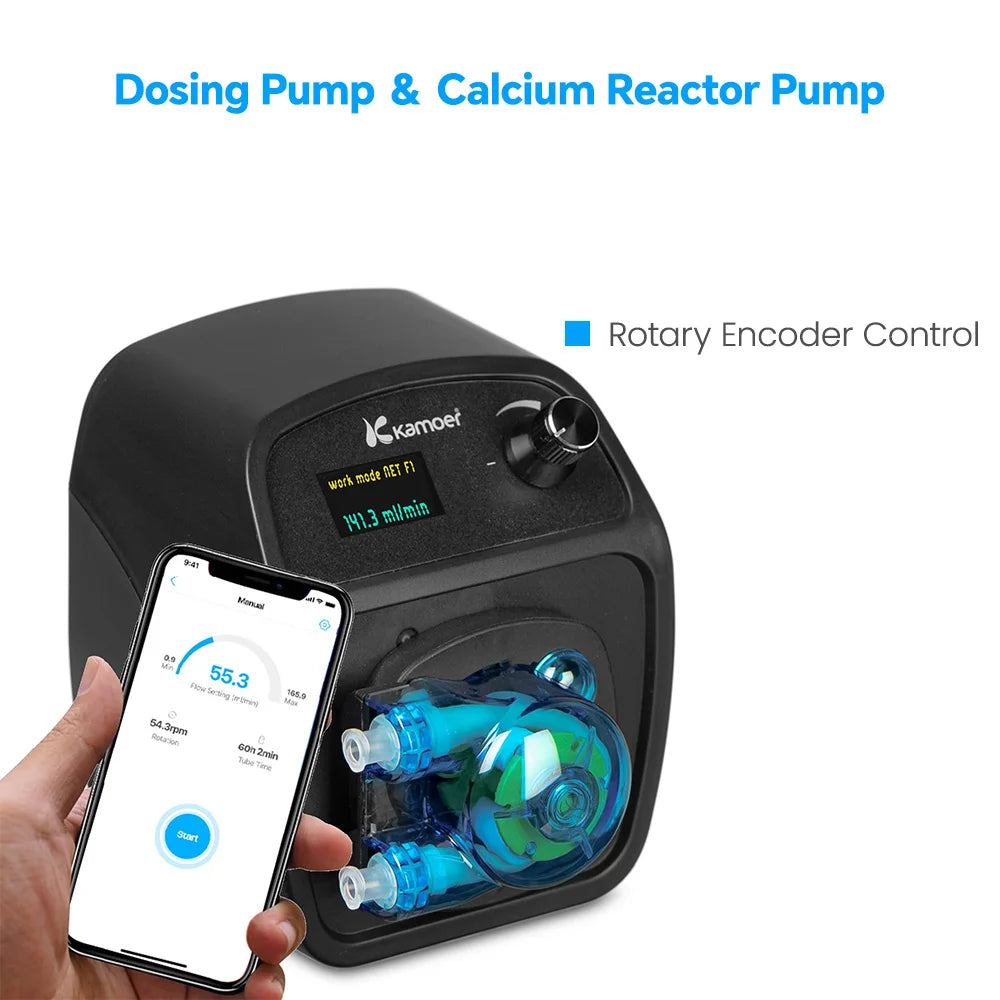 Smart WiFi Aquarium Dosing Pump for Marine and Reef Tanks