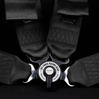 4 Point Racing Seat Belt Harness Red 3 Inch