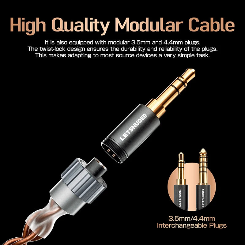 HiFi Planar Magnetic Wired In-Ear Earphones 13mm