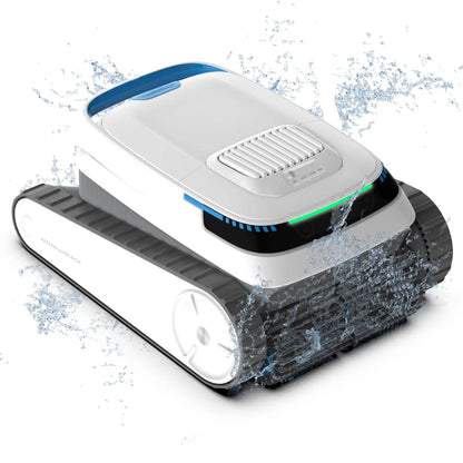 Robot Pool Cleaner with Wall & Waterline Cleaning