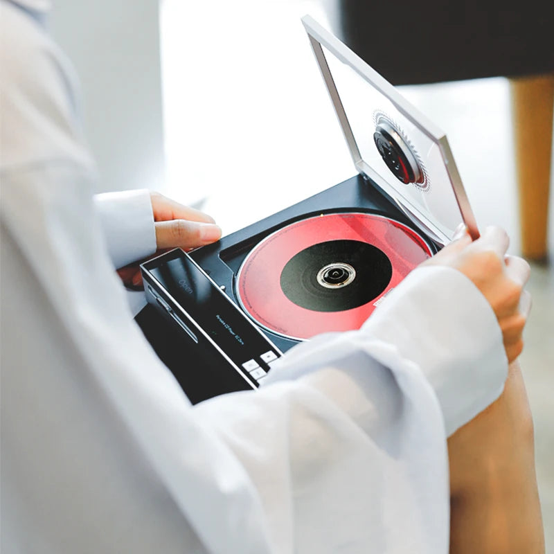 Portable CD Player with AKM DAC and Bluetooth 5.3