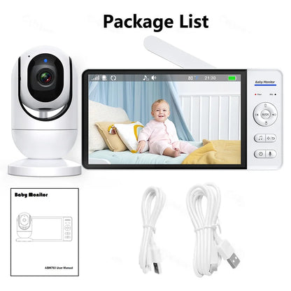 7 Inch Wireless Baby Monitor with Two Way Night Vision