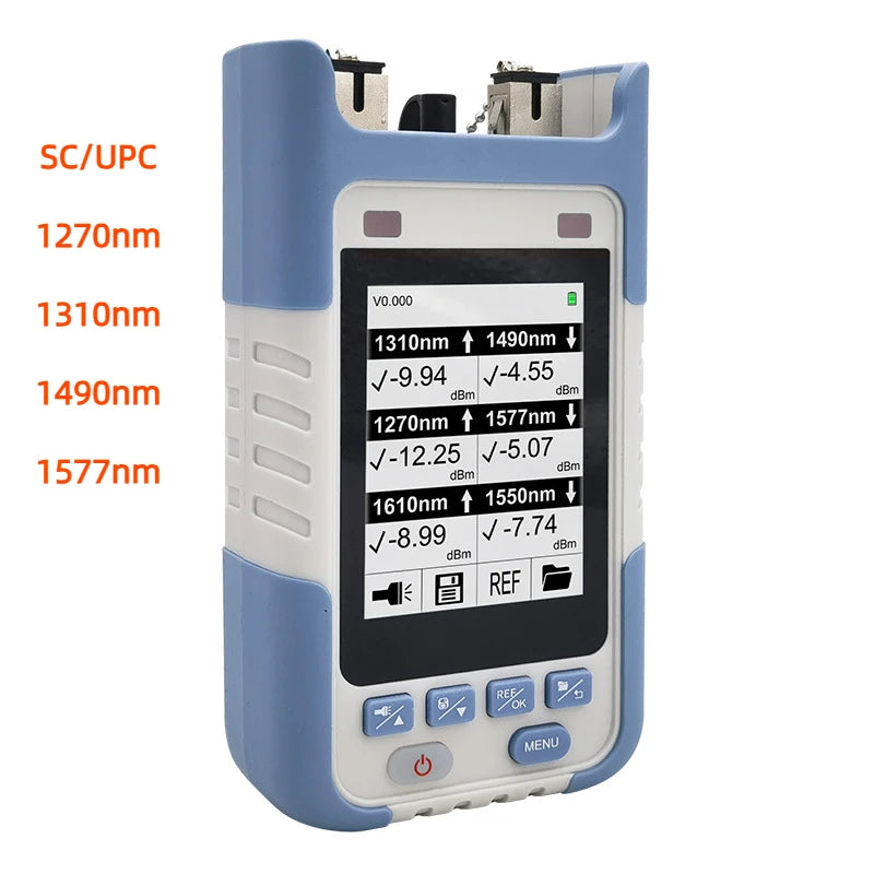 Portable Fiber Optic Power Meter VFL 10GEPON XGSPON Tester