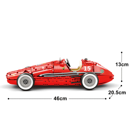 Technical Racing Car Construction Set 1809 Pieces Red Supercar