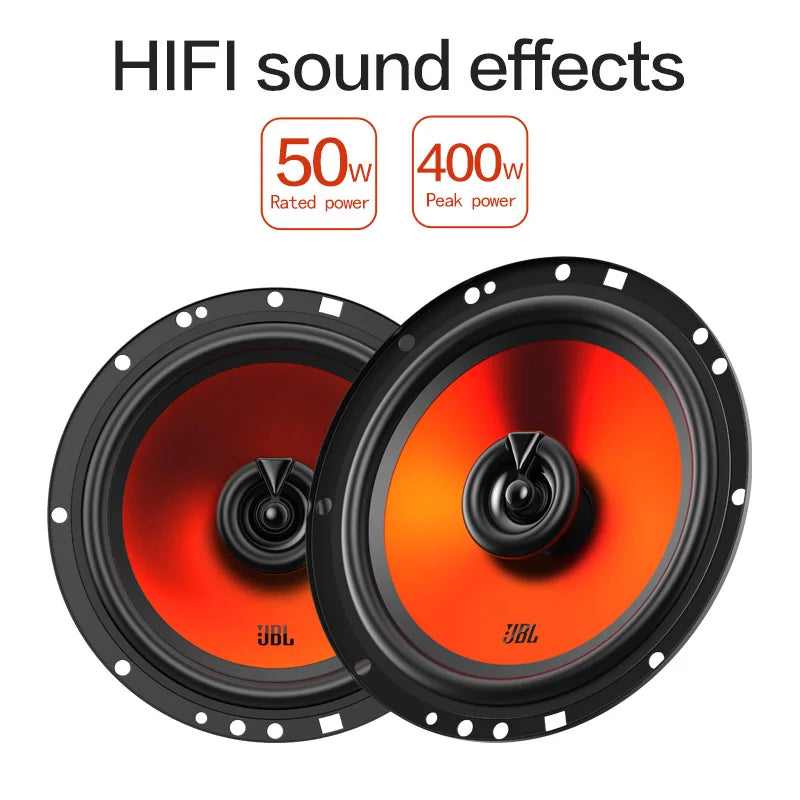 400W Full Range Stereo 6.5 Inch Car Audio Speakers