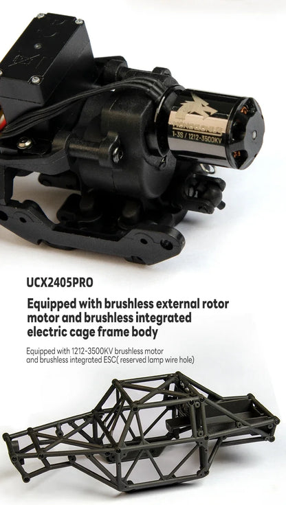 High-Torque 4WD RC Crawler Climbing Truck Pro
