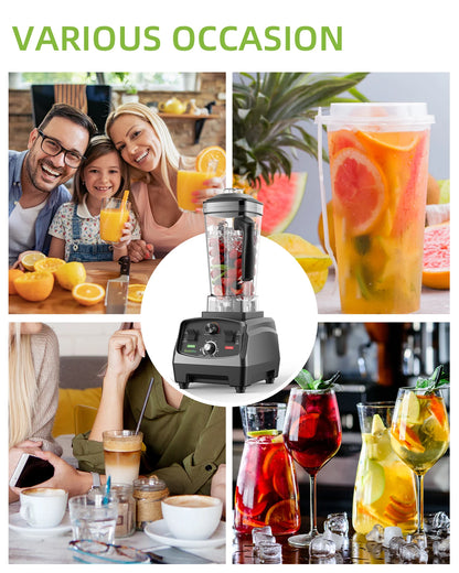 2200W Heavy Duty Blender with 500ml Dry Jar