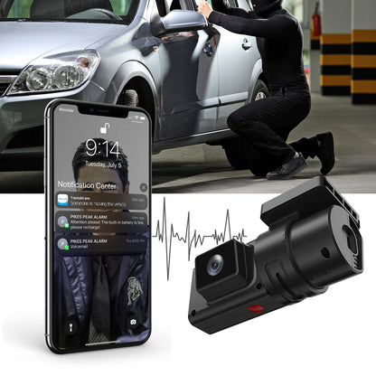 Rotatable Dual Lens Dash Cam with 4G Live Streaming