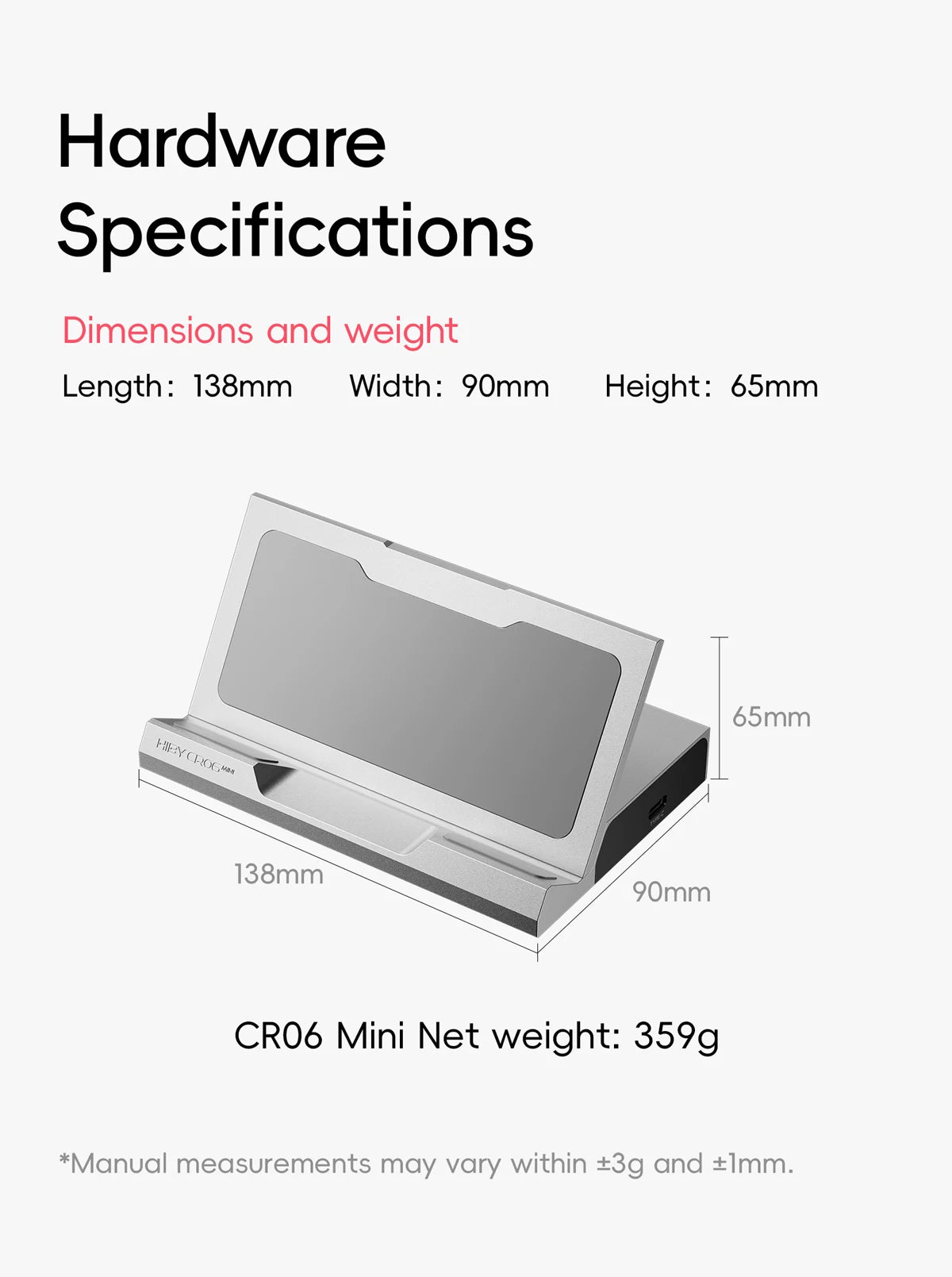 60W USB-C PD Fast Charger with USB 3.0 Hub