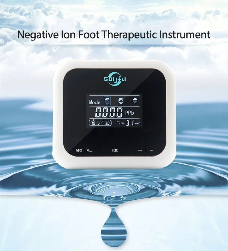 Portable Ionic Foot Bath with AquaCell Ion Technology