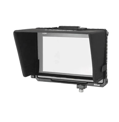 7 Inch Video Assist Monitor Cage with Sunhood Mount