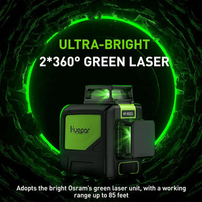 8 Line Self Leveling Laser Level Complete Kit