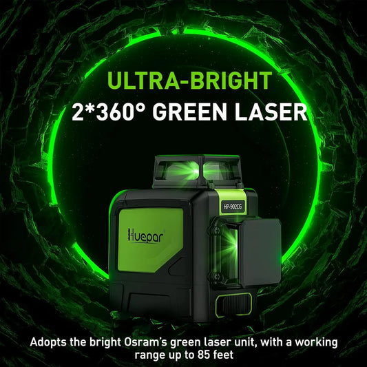 Portable 8 Line Laser Level 360 Cross Line