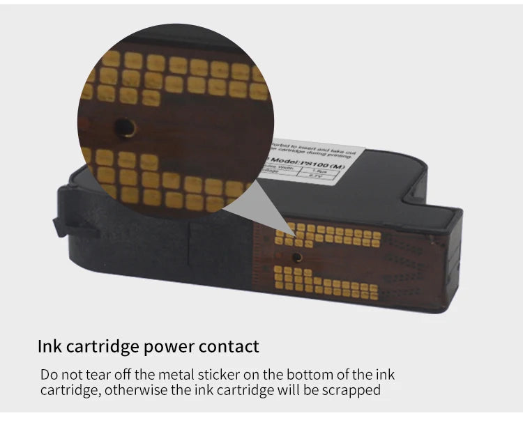 5 Pack High Adhesion Solvent Ink Cartridges Multi-Colour