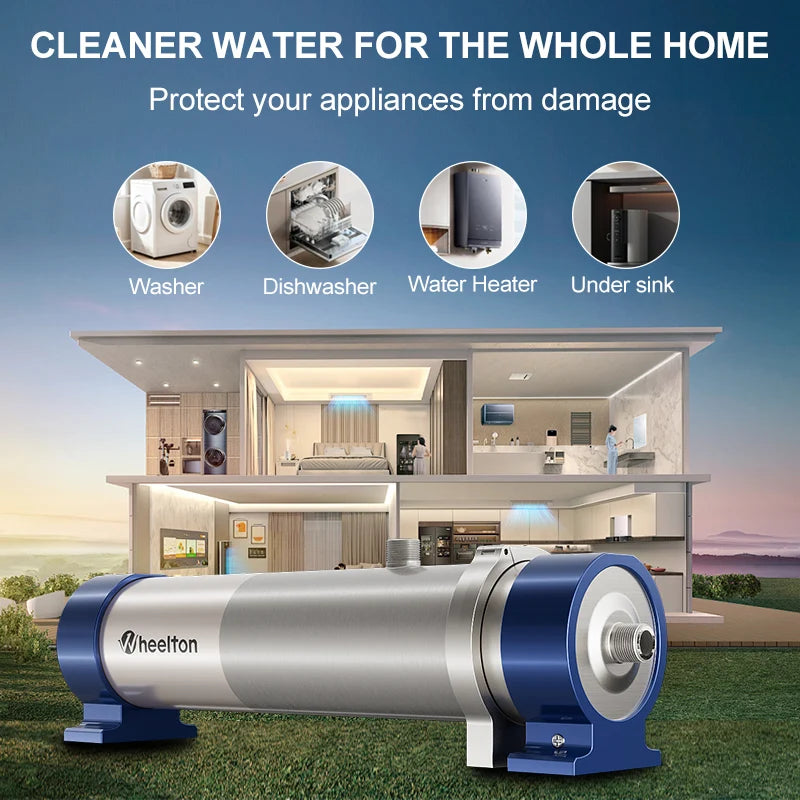 SUS304 2000L High Flow Water Purifier Reusable