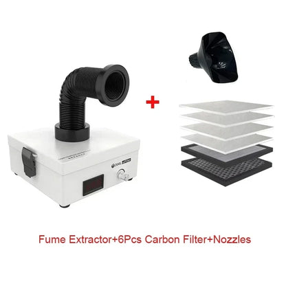 Portable 220V Fume Extractor for Soldering and Repair