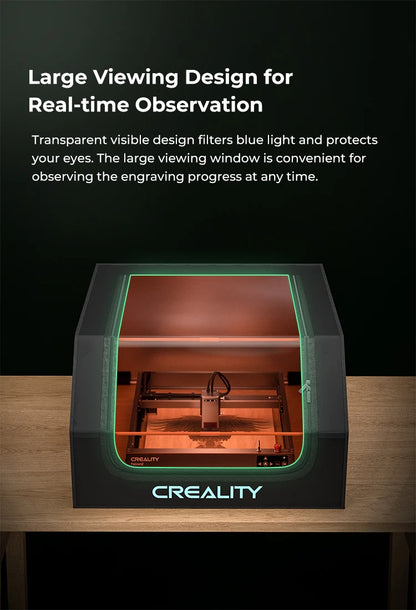 Fireproof Laser Engraver Enclosure with Vent Fan and Pipe