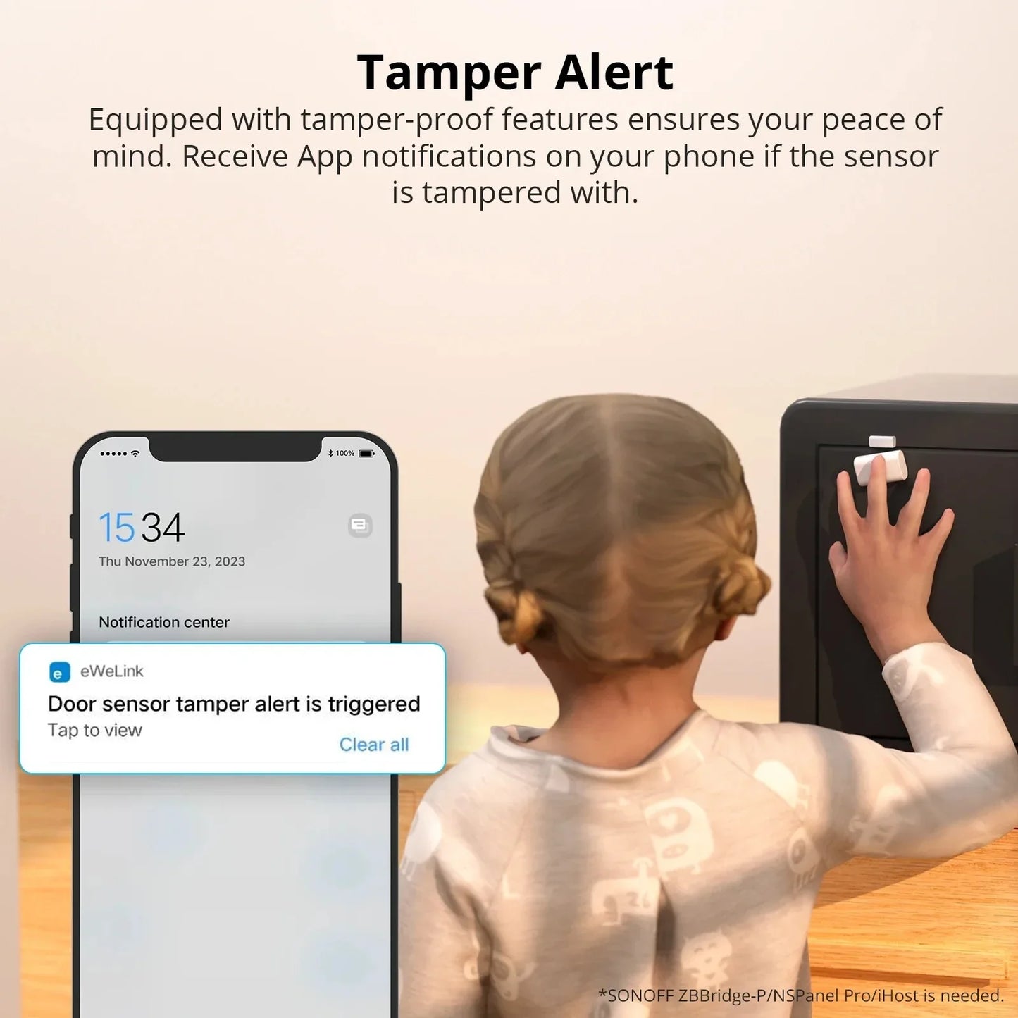 SONOFF 10-Pack Zigbee Door and Window Security Sensors with Tamper Alert