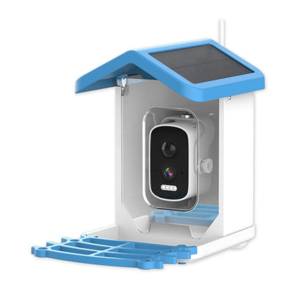 4G Smart Bird Feeder with 2.4K Camera Solar Powered