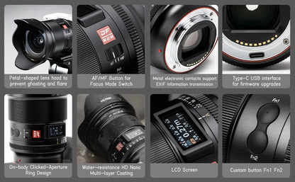 16mm F1.8 Full Frame Ultra Wide Lens Sony E Mount
