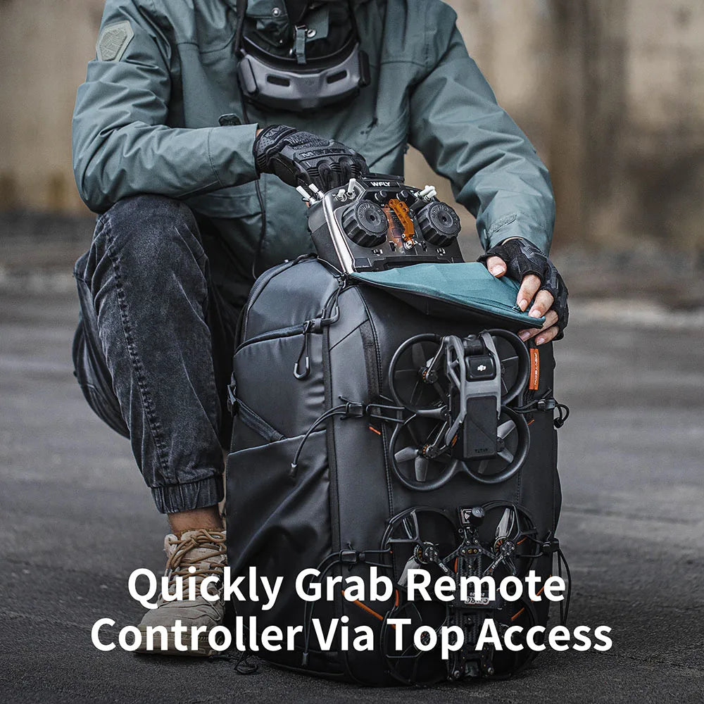 30L Waterproof Drone Backpack for FPV Racing and Travel