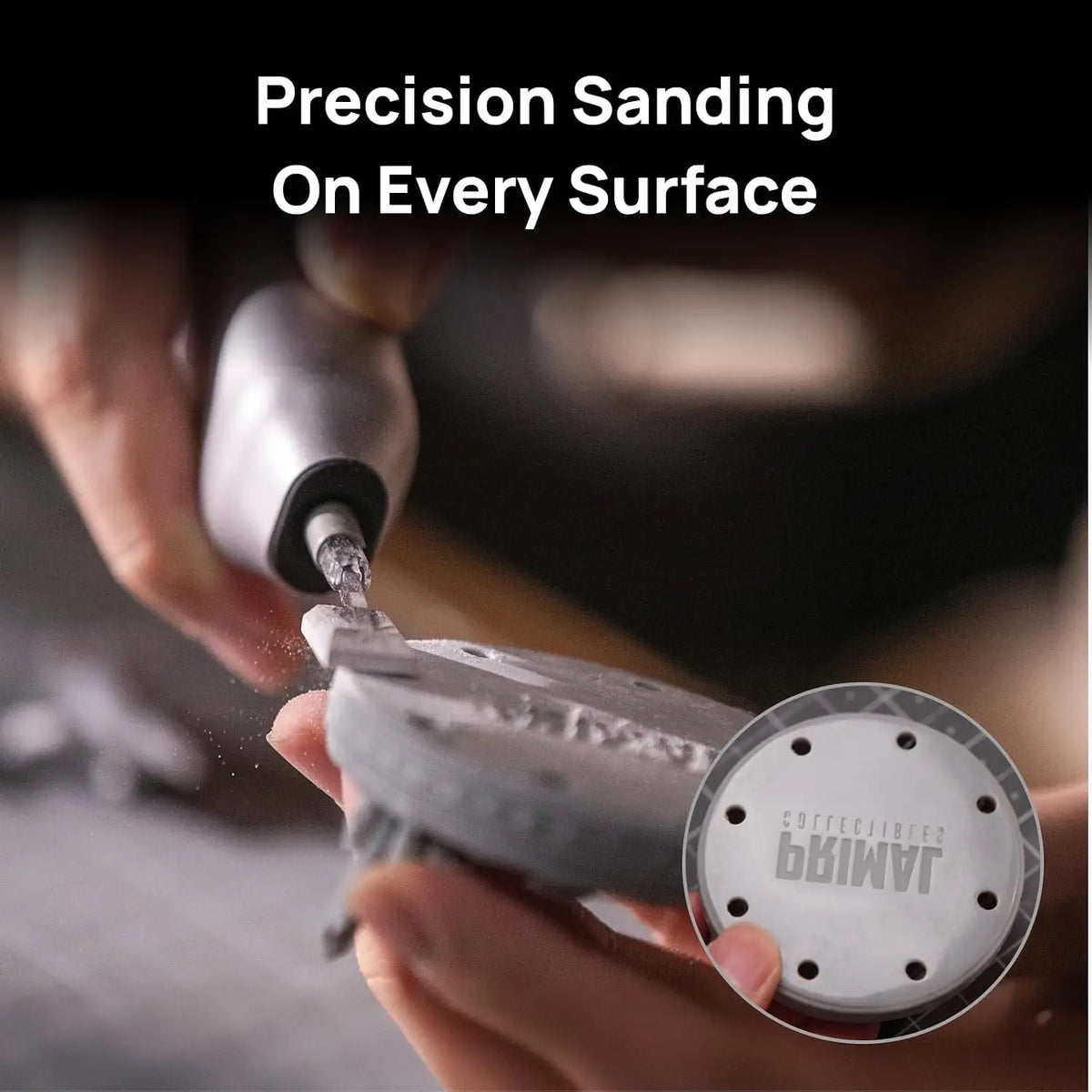 Rechargeable Linear Motion Sander for Model Making and Polishing