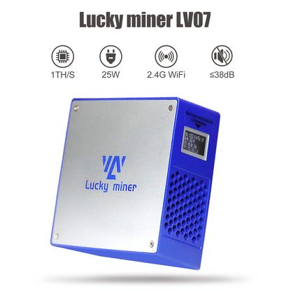 1TH/s Bitcoin Miner 25W Low Power SHA-256 ASIC WiFi