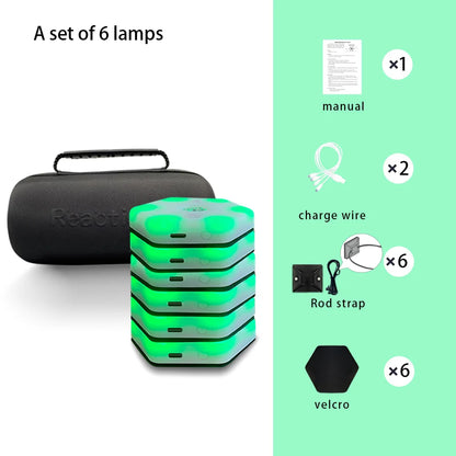 Cordless Six Pack Agility Training Lamps 3.0 for Sports Fitness