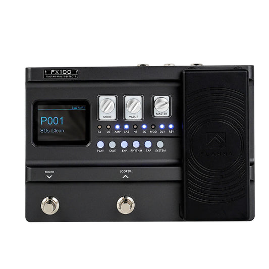 FX100 Guitar Pedal with Expression Pedal and Amp Models