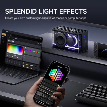 Bluetooth 6.0 Tabletop Speaker with Hi Res Audio 25W