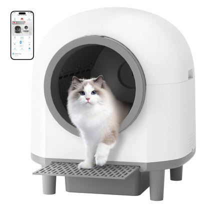 Automatic Self-Cleaning Cat Litter Box 110L Smart Toilet