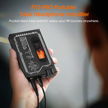 P10 PRO HiFi Tube Headphone Amplifier USB-C Powered