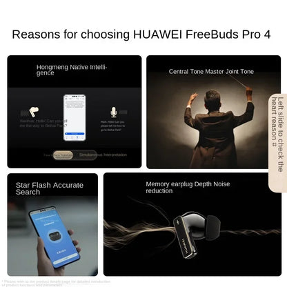 White Buds Pro 4 Earbuds Bluetooth 5.2 Noise Cancelling