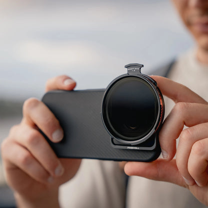 Hybrid Magnetic Variable ND CPL Filter for iPhone