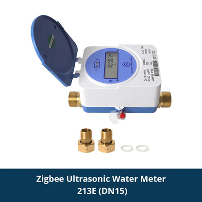 Tuya Smart Ultrasonic Water Meter DN15 Digital LCD Display