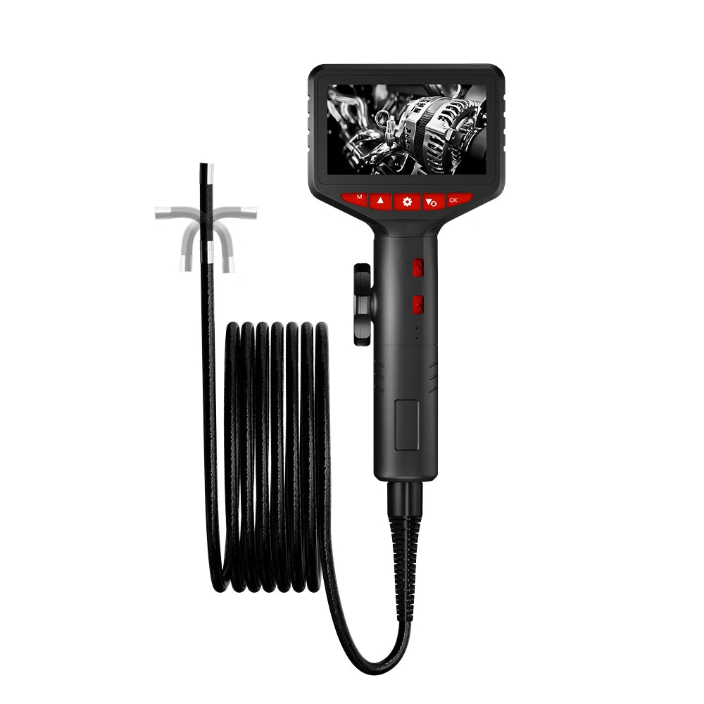 5.5mm Steerable Endoscope Camera with 4.3 Inch Screen