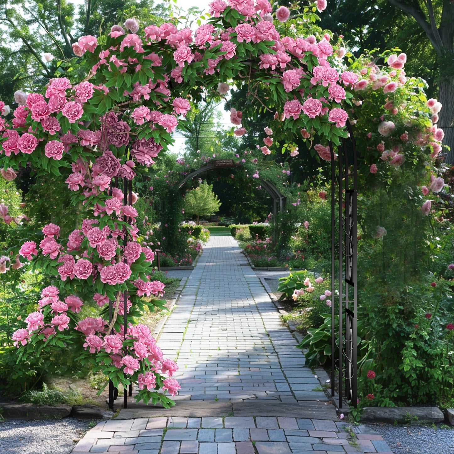 Outdoor Wedding Arch Trellis for Vines and Flowers