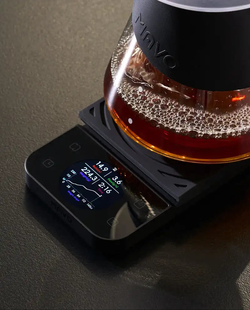 Smart Coffee Scale 0.1g Precision with Timer & Flow Rate