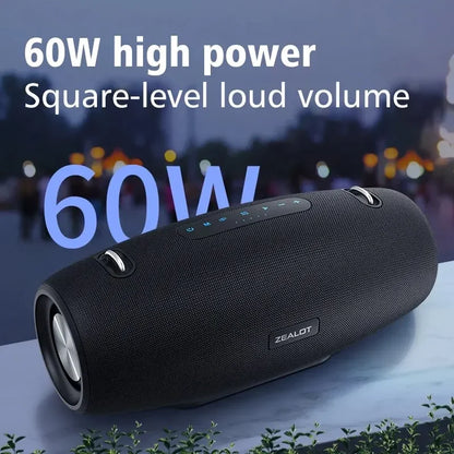 Rechargeable 60W Bluetooth Outdoor Speaker Loud Bass Camouflage
