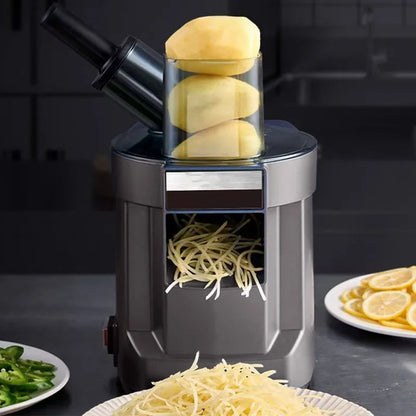 Heavy Duty Electric Vegetable Cutter Dicer Shredder Machine