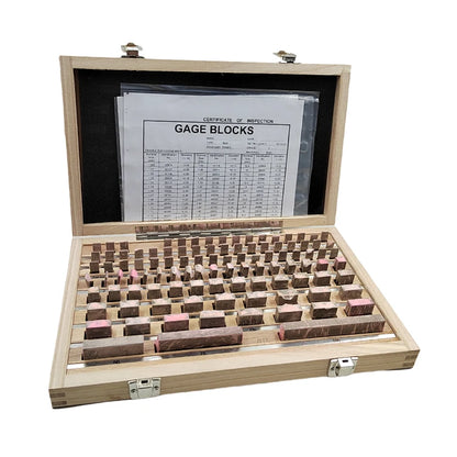 83 Piece Gauge Block Set Grade 0 High Precision