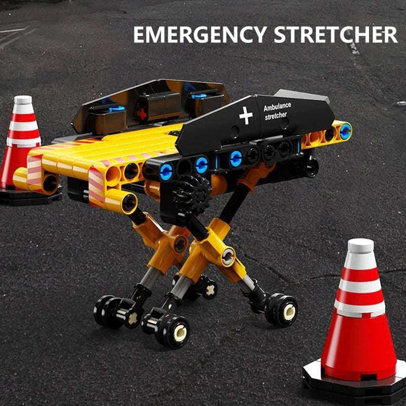 Remote Control Off-Road Rescue Truck 3850PCS Building Kit