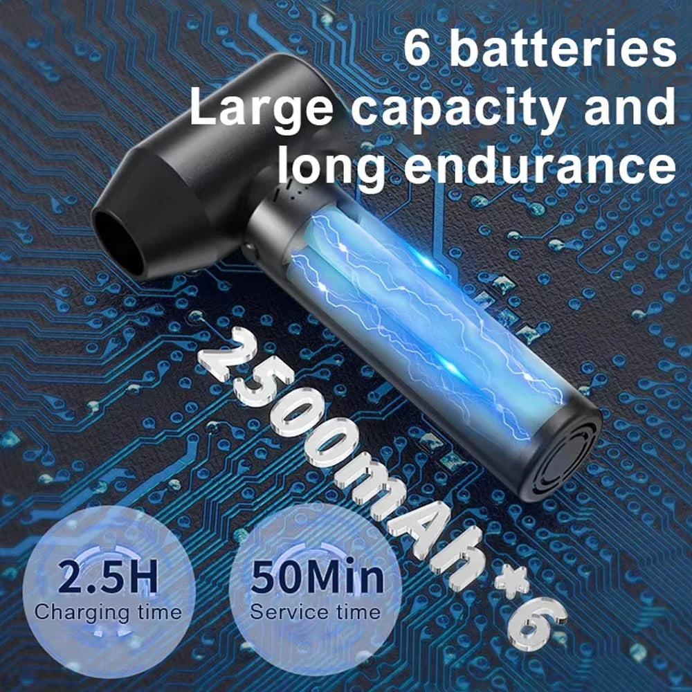 Portable 80000RPM Turbo Air Blower Brushless Motor