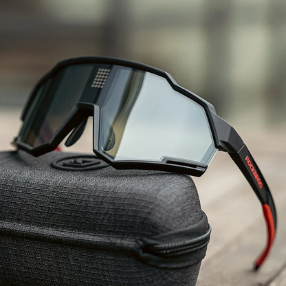 Polarized Photochromic Cycling Sunglasses UV400 Sports Eyewear