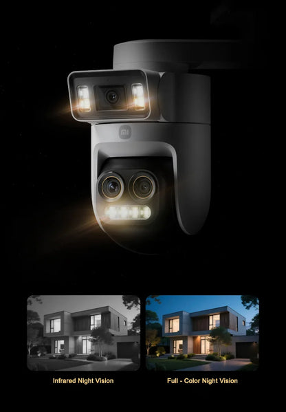 Smart 3K Outdoor Security Camera 360 with 32GB
